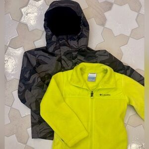 Columbia Kids Jacket & Removable Fleece Lining - Size 6/7